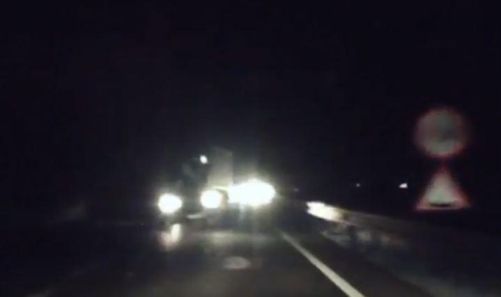 Inregistrare camera de bord inainte de accident, Foto: Captura YouTube