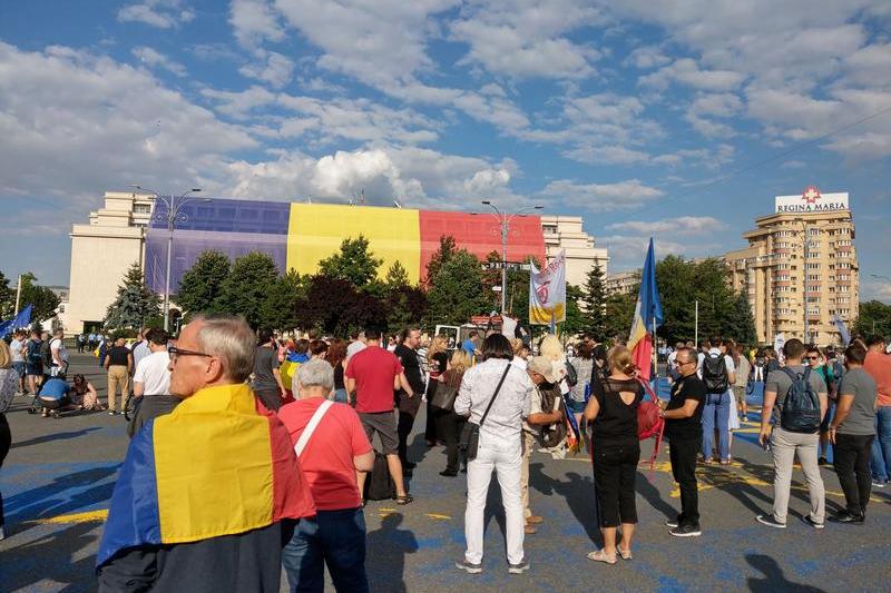 Protest 24 iunie, Foto: Victor Cozmei / HotNews.ro