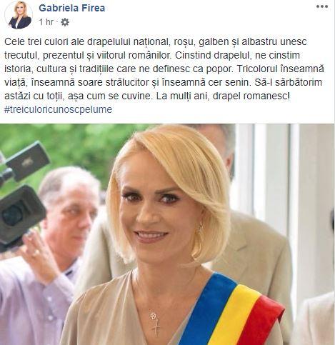 Gabriela Firea, Foto: Facebook / Gabriela Firea