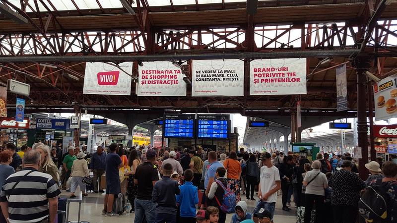 Aglomeratie in Gara de Nord, Foto: Hotnews