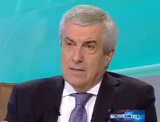 Tariceanu la Antena 3, Foto: Captura Antena 3