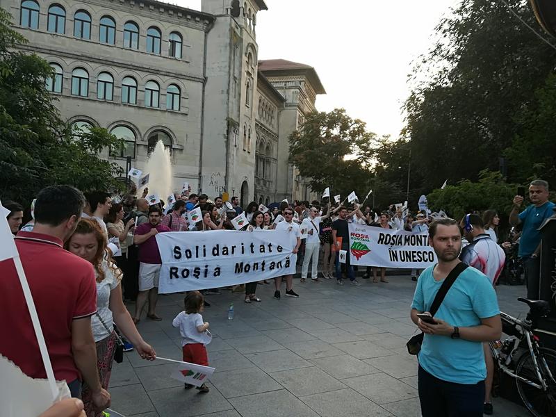 Protest Rosia Montana, Foto: Ionut Baias