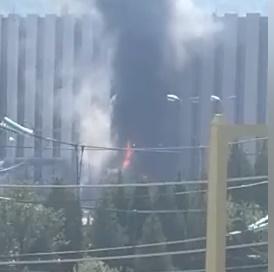 Incendiu la Portile de Fier 1, Foto: Captura video