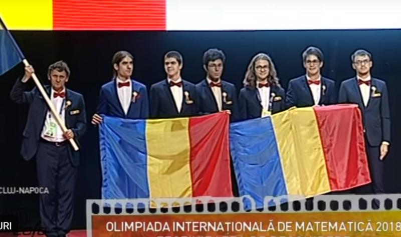 Echipa Romaniei, Olimpida Internationala de Matematica, Foto: Captura YouTube