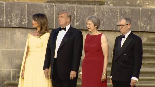 Donald Trump si Theresa May, Foto: YouTube.com