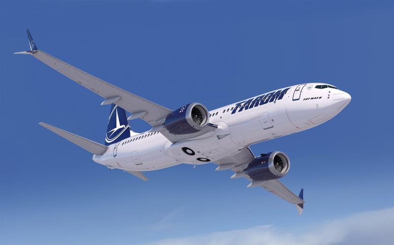 Avion TAROM Boeing 737 MAX 8, Foto: boeing.com