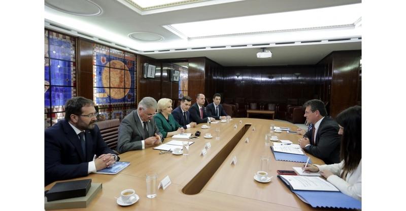 Intalnire cu Maros Sefcovic la Guvern, Foto: Guvern