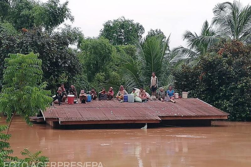 Inundatii in Laos, Foto: Agerpres