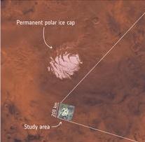 Lacul subteran de pe Marte, Foto: ESA