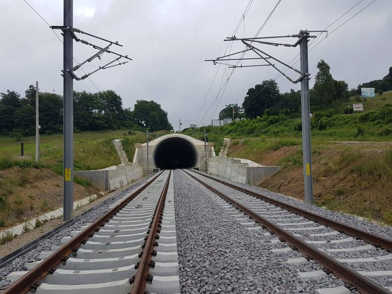 Tunelul CFR de langa Sighisoara, Foto: CFR Infrastructura