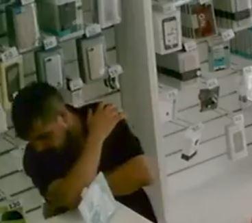 Furt in Constanta, Foto: Captura Facebook