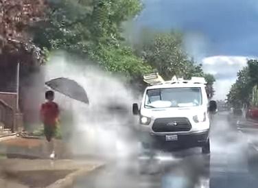 sofer Canada stropind intentionat pietoni, Foto: Captura YouTube