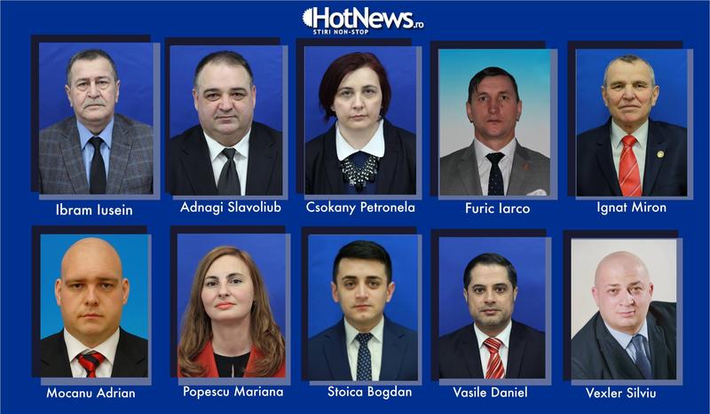 Cei 10 care au votat Codul Penal, Foto: Colaj HotNews.ro