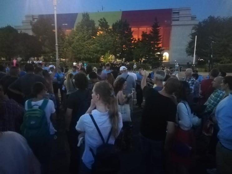 Protest in Piata Victoriei (4 iulie 2018), Foto: Hotnews