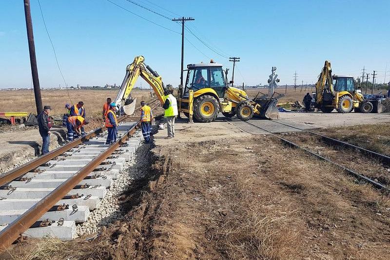 Lucrari feroviare, Foto: CFR Infrastructura