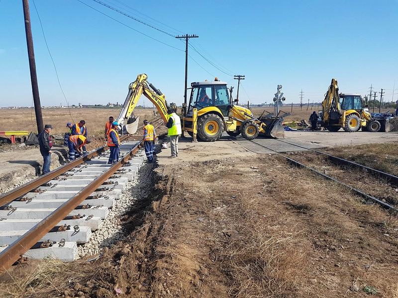 Lucrari feroviare, Foto: CFR Infrastructura