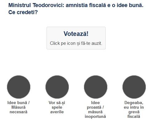 Sondaj amnistie fiscala, Foto: Hotnews