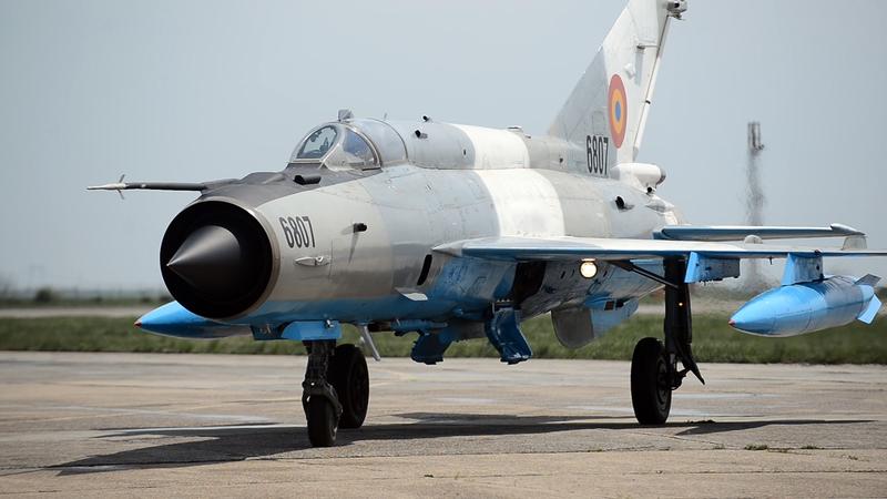 MiG 21 LanceR C la baza Mihail Kogalniceanu, Foto: HotNews.ro / Victor Cozmei