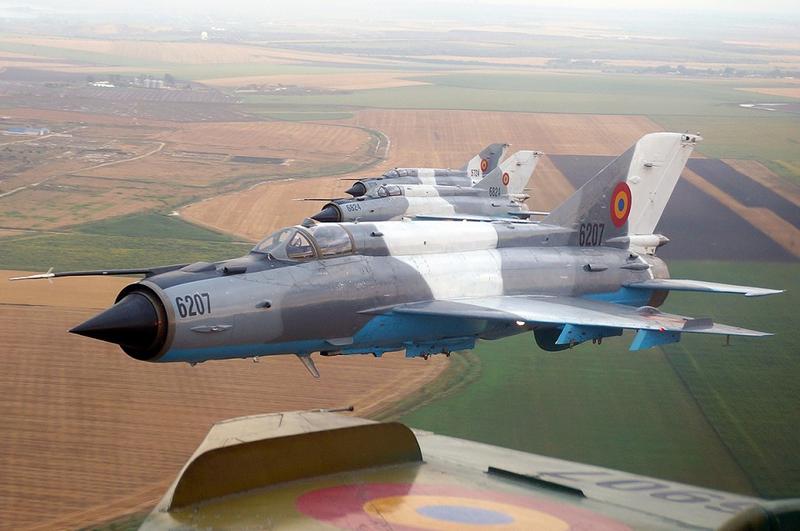 Avioane MiG 21 LanceR C, Foto: Fortele Aeriene Romane