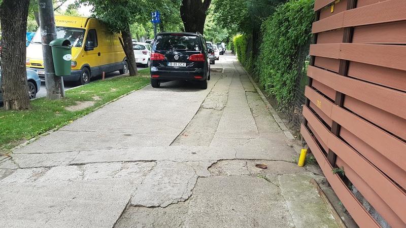 Trotuar Soseaua Nordului (1), Foto: Hotnews