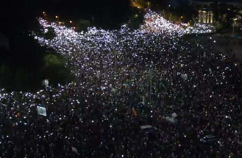 Protestul Diasporei, Foto: Captura video