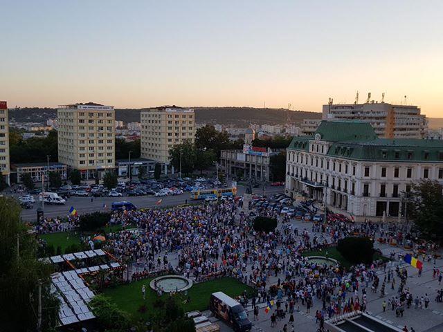 Protest la Iasi, Foto: Razvan Barba