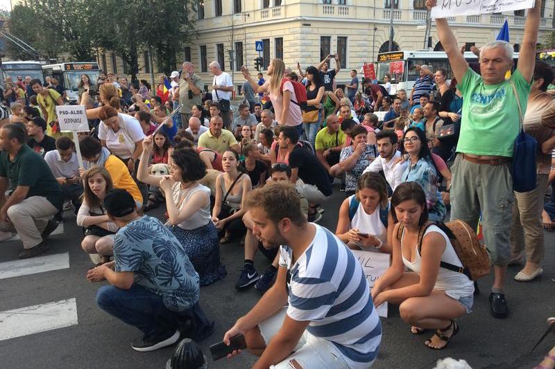 Protest la Cluj, Foto: Hotnews
