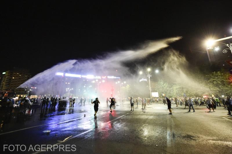 Violente la protestul din 10 august, Foto: Agerpres