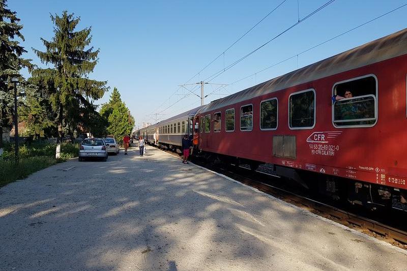 Tren catre Litoral, in Gara Baneasa, Foto: Hotnews