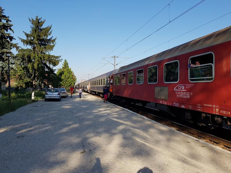 Tren catre Litoral, in Gara Baneasa, Foto: Hotnews