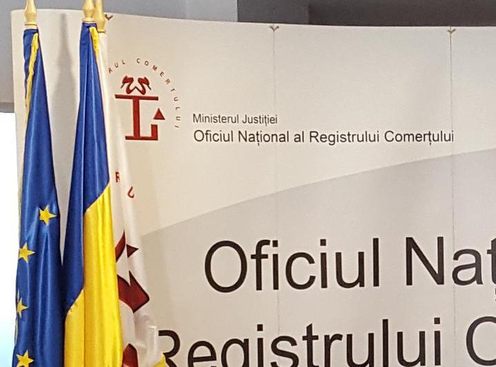 Poza editata de pe site-ul Oficiului National al Registrului Comertului, Foto: ONRC