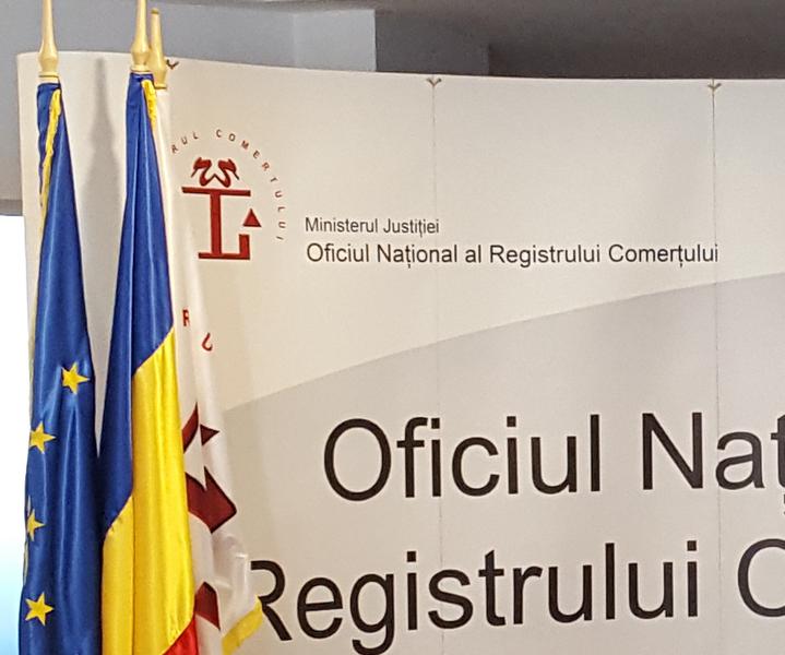 Poza editata de pe site-ul Oficiului National al Registrului Comertului, Foto: ONRC