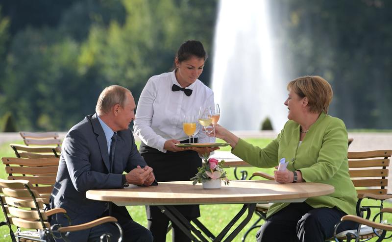 Angela Merkel si Vladimir Putin (foto arhiva), Foto: kremlin.ru