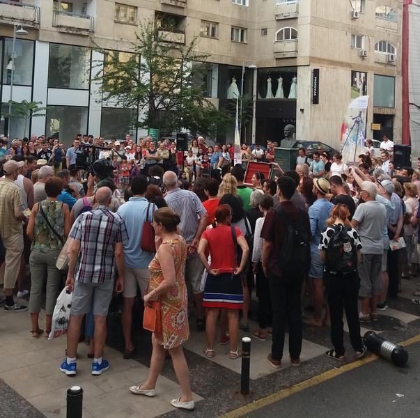 Eveniment in centrul Bucurestiului, Foto: Hotnews