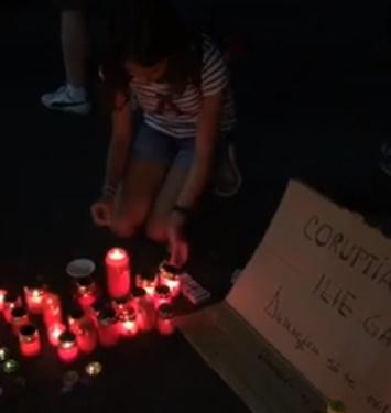 Protest Piata Victoriei, Foto: Captura Facebook