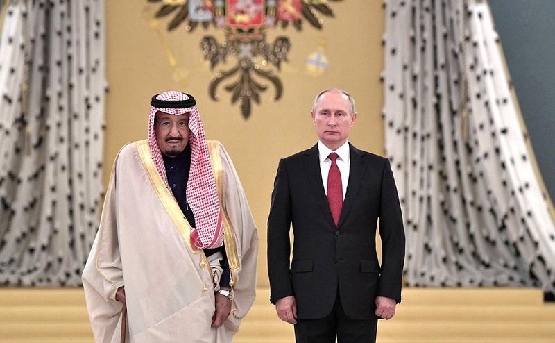 Regele Salman si Vladimir Putin, Foto: kremlin.ru