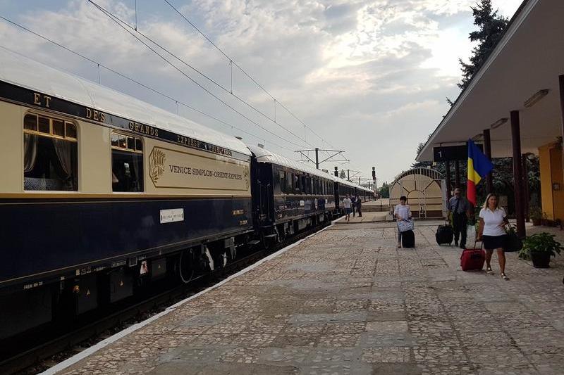 Orient Express in gara Baneasa, Foto: Vlad Barza / HotNews.ro