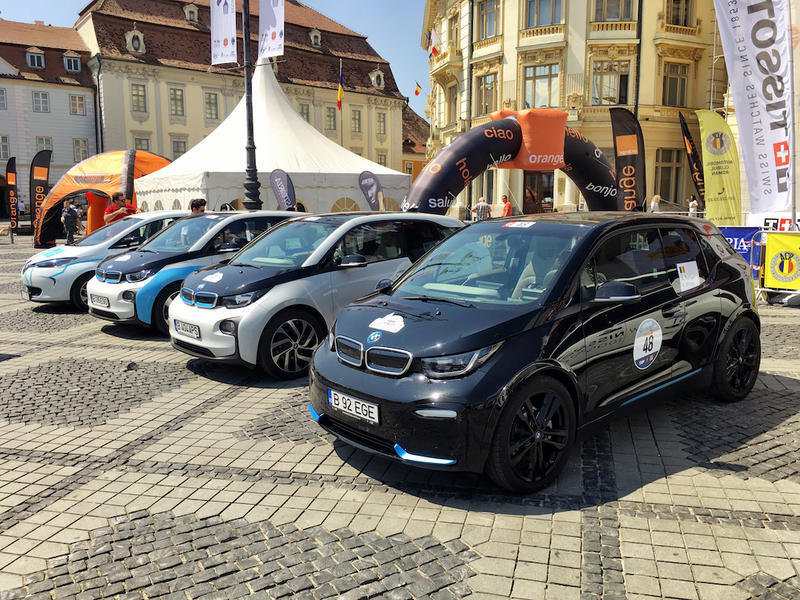 Masini electrice la Raliul Sibiului, Foto: Adrian Mitrea