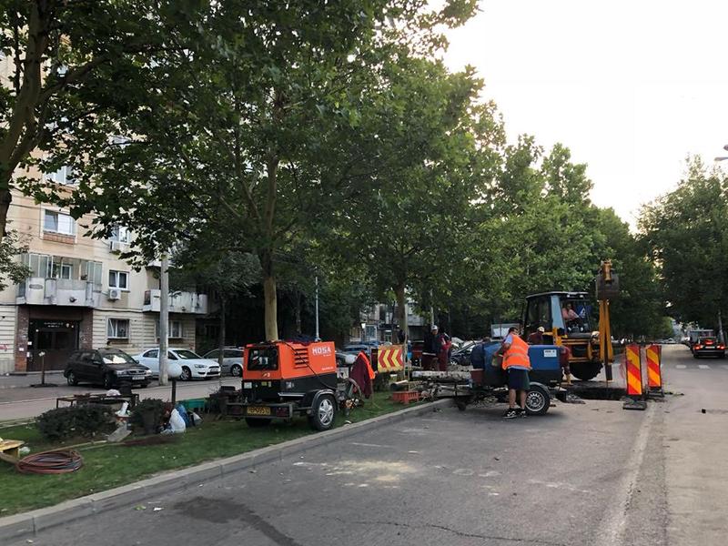 Spatiu verde distrus RADET, Foto: Hotnews