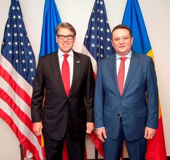 Maior si Rick Perry, Foto: Ambasada Romaniei in SUA