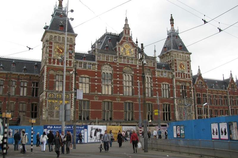 Gara centrala din Amsterdam, Foto: Hotnews
