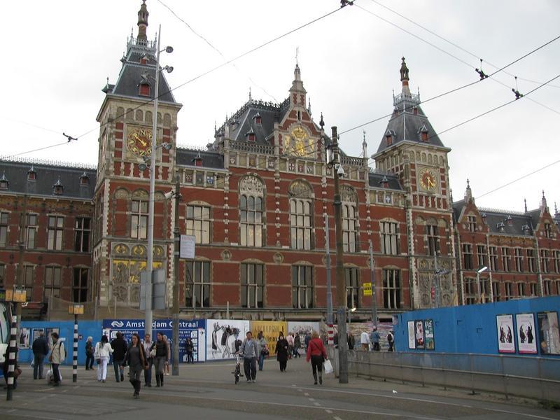 Gara centrala din Amsterdam, Foto: Hotnews