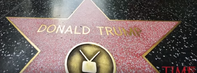 Donald Trump - Walk of Fame, Foto: Captura YouTube