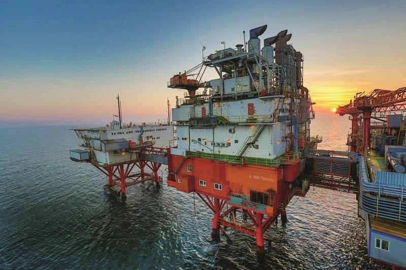 Platformă petrolieră offshore, Foto: OMV Petrom