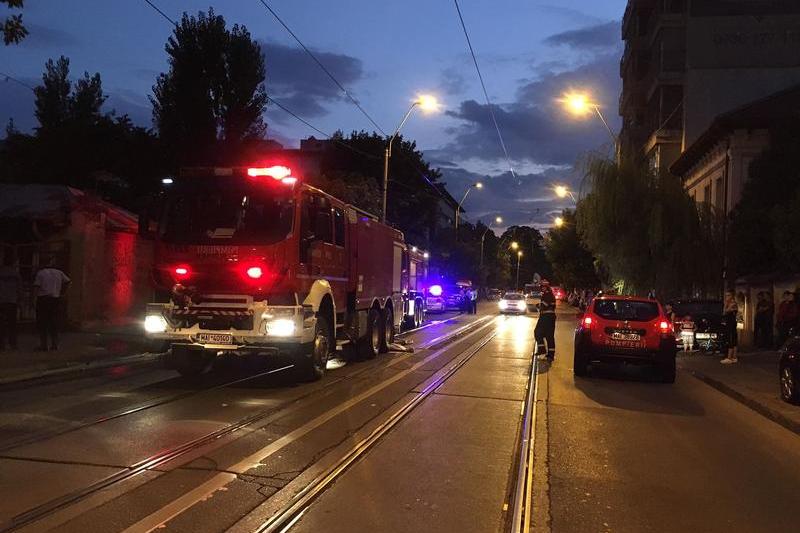 Incendiu pe bd Marasesti 1, Foto: Hotnews