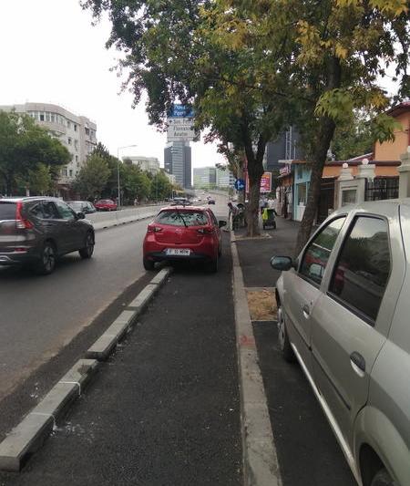 Noua pista de biciclete din Aviației, Foto: USER UPLOADED