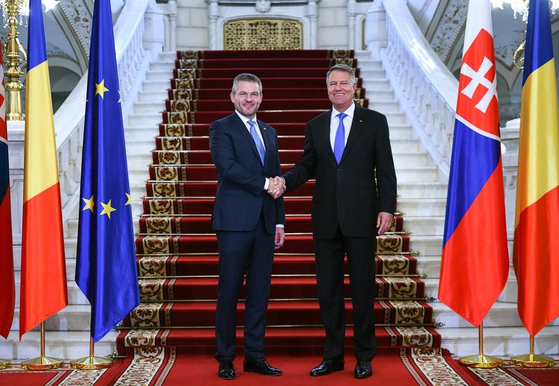 Pellegrini si Iohannis, Foto: Presidency.ro