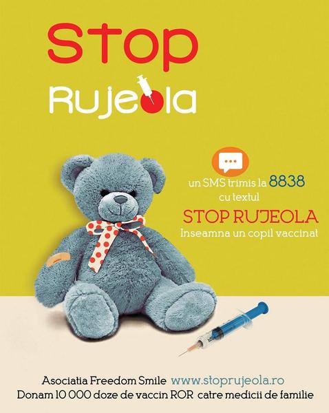 Campania Stop Rujeola!, Foto: Freedom Smile