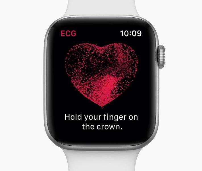 Apple Watch 4 EKG, Foto: Apple