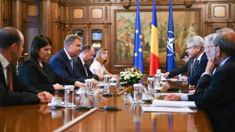 Iohannis, intalnire cu delegatia Comisiei de la Venetia, Foto: Presidency.ro